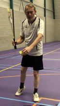 Kees van Kollenburg is naast badmintonner ook imker en duivenhouder.