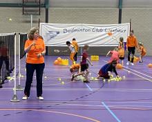 Badminton Club Lieshout was goed vertegenwoordigd bij de Lieshoutse Koningsspelen.